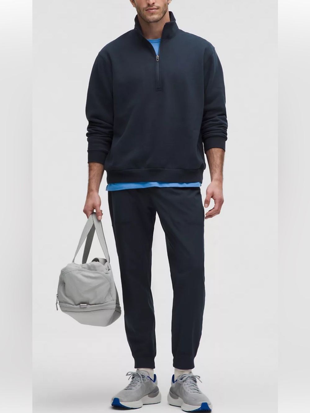 LULULEMON Men's Navy abc Jogger Pants - Lightweight Comfort